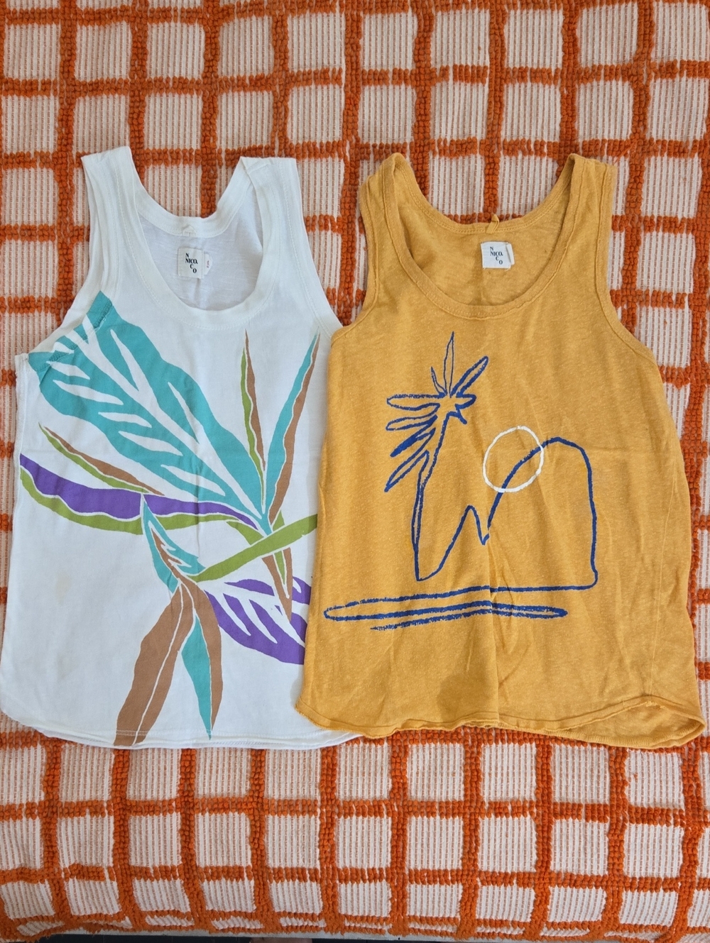 Nico Nico Tanks Unisex Size 8